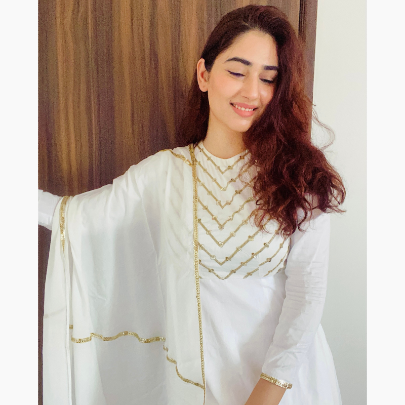 Ivory A-symmetric Suit