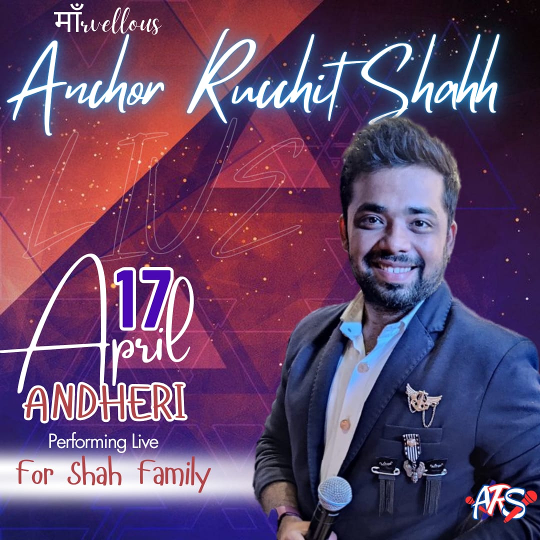 Anchor Ruchit Shah